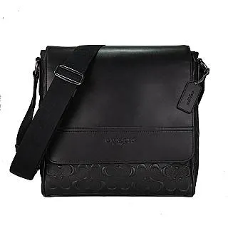 COACH 荔枝皮革方型卡夾拉鍊鍊帶零錢包(黑色) 歷史價格詳細信息