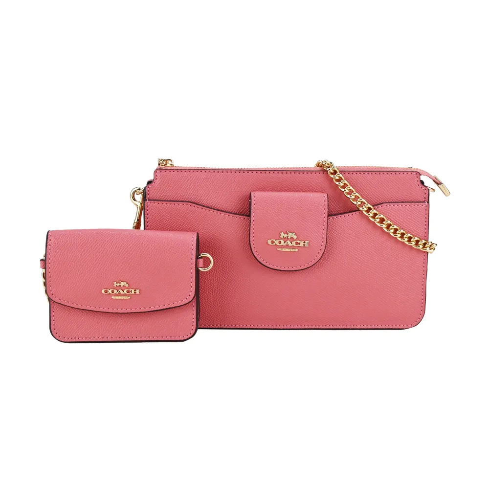 COACH LOGO馬車防刮皮革證件套票卡夾(黑色) F57311 IMBLK 歷史價格詳細信息