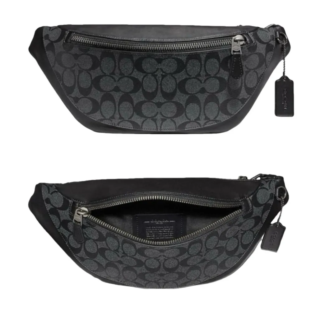 COACH 經典滿版緹花LOGO皮革扣式筆記本/記事本 (兩款可選) 歷史價格詳細信息