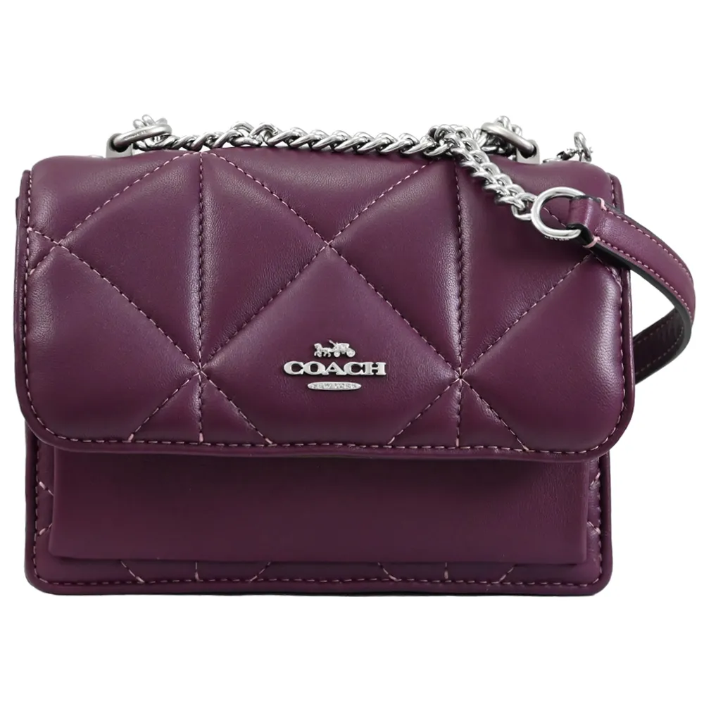 COACH CJ626 金屬LOGO千鳥格印花肩背大托特包.紅/粉 歷史價格詳細信息