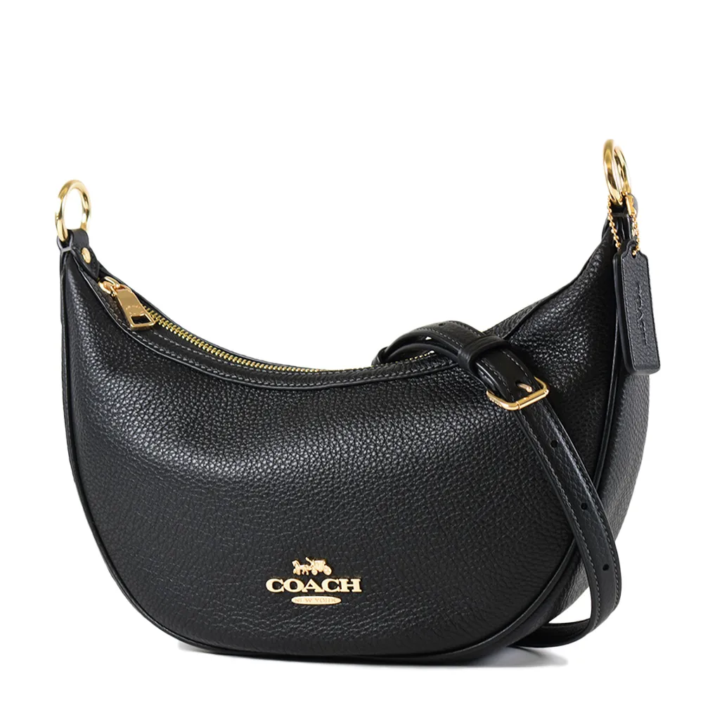 二手 COACH 黑色 肩背包 有污 現貨【C210902】 歷史價格詳細信息