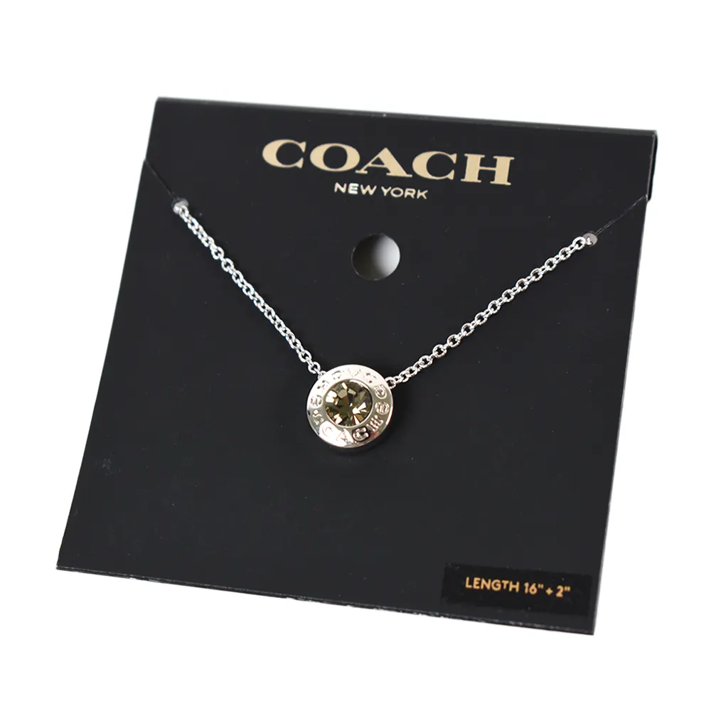 【COACH】水鑽C字耳針式耳環(新款任選) 歷史價格詳細信息