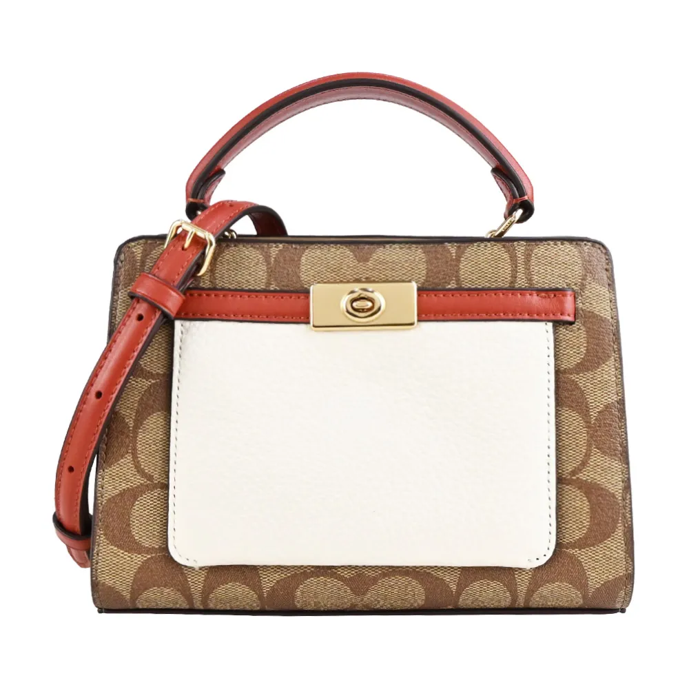 【COACH】新款前口袋中性男款斜背腰包單肩斜背包(多色供選) 歷史價格詳細信息