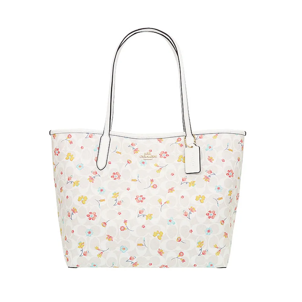 Coach 托特包 粉色 牛皮 歷史價格詳細信息