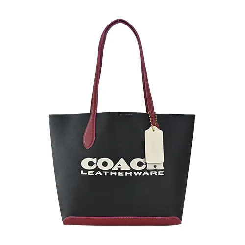 COACH KIA 專櫃款大字母荔枝皮革托特包(粉紅) 歷史價格詳細信息