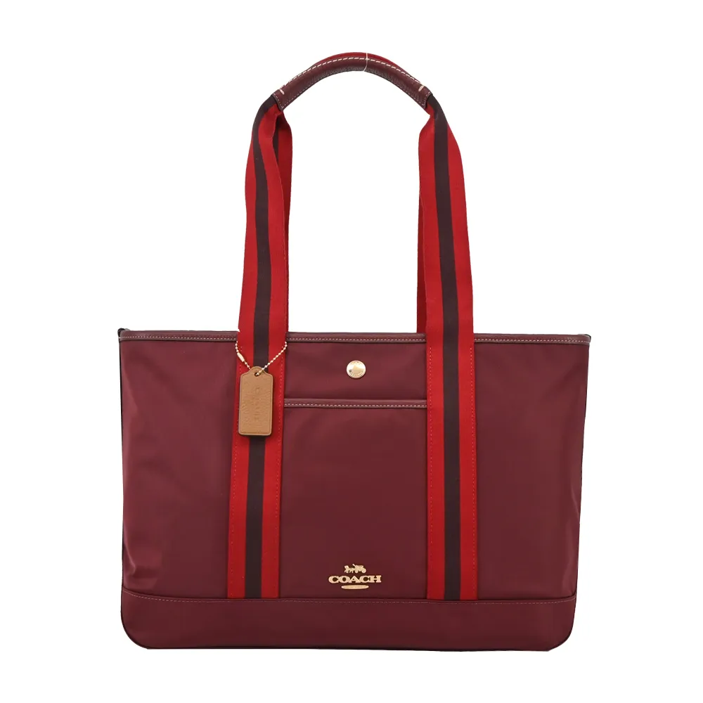 COACH ELLIE 經典馬車荔枝紋皮革斜背包(桃紅) 歷史價格詳細信息