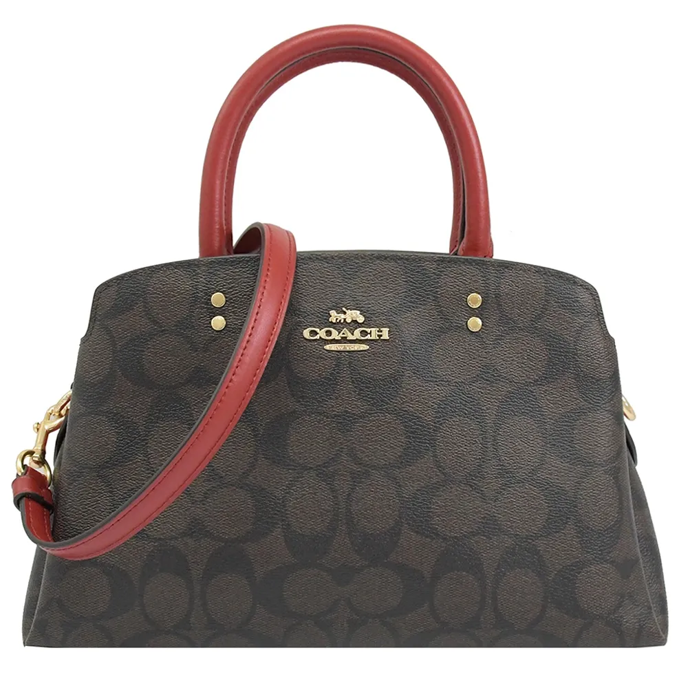 COACH深咖啡LOGO紅雙拉鍊手拿包【手機批發網】皮夾 手拿包 名牌精品 (線上代購) 歷史價格詳細信息