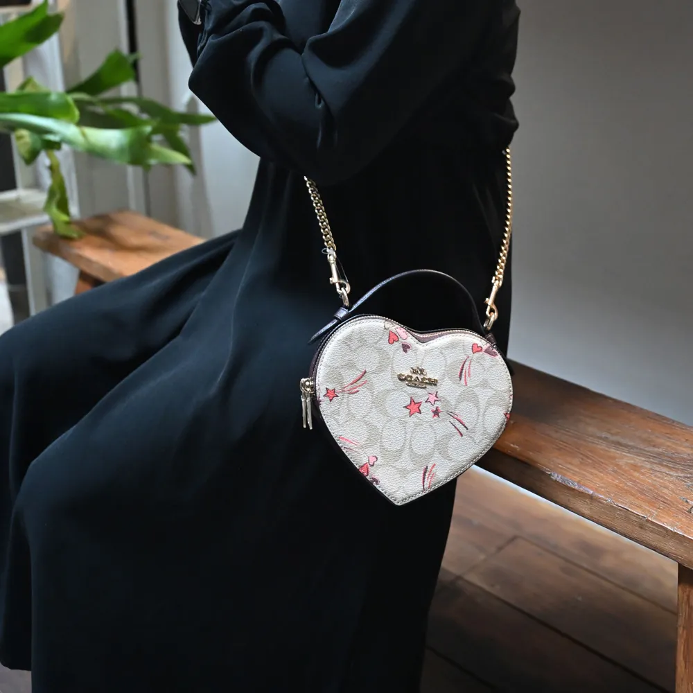 COACH星星印花口袋長版羊毛披肩/圍巾(粉紅) 歷史價格詳細信息