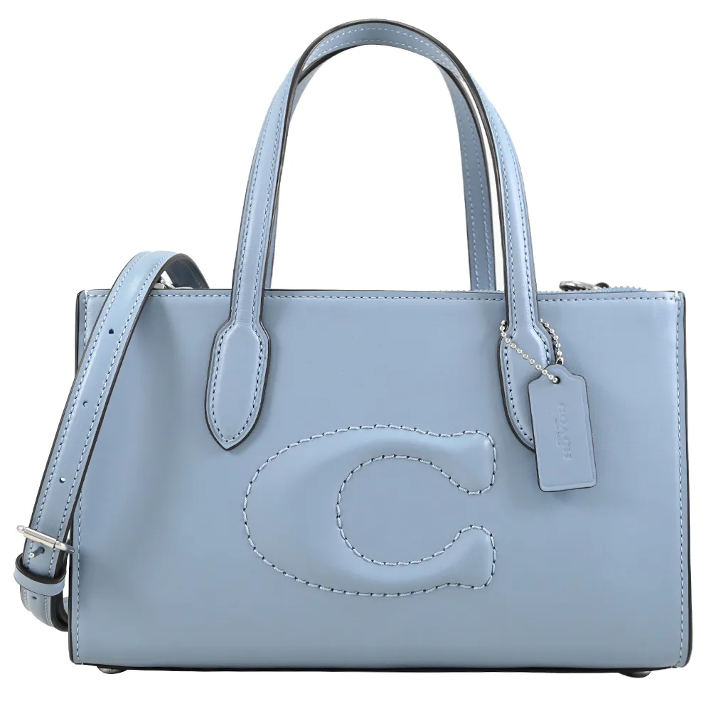 COACH NINA 經典立體C字LOGO 全皮手提斜背托特包(多色多款/迷你) 歷史價格詳細信息