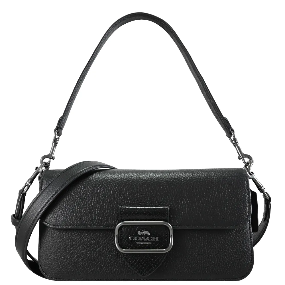 【COACH】鱷魚壓紋皮革 / LARGE 小款 / 斜背 兩用包(藕色) 歷史價格詳細信息