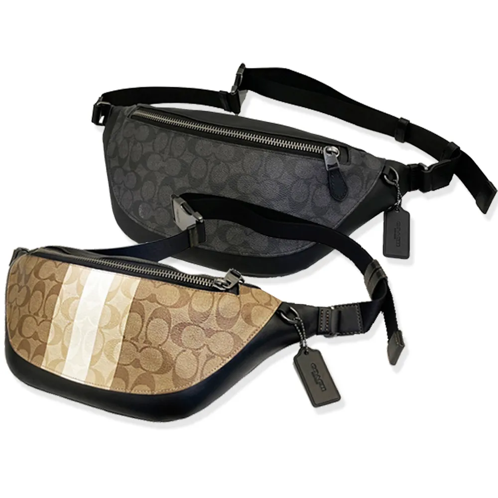 【COACH】男中性款信用卡名片卡夾零錢包(米咖/黑灰) 歷史價格詳細信息