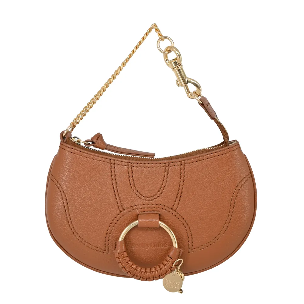 SEE BY CHLOE HANA 山羊皮鏈帶手提包(灰色) 歷史價格詳細信息