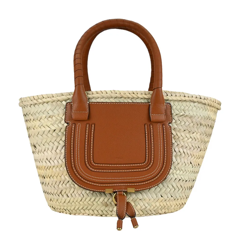 CHLOE 經典Marcie 拼接車縫線造型小牛皮拉鍊長夾 (奶茶色) 歷史價格詳細信息