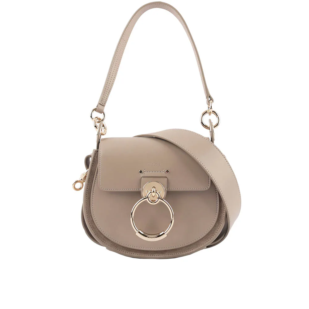 Chloe Tess 小款光滑小牛皮兩用包黑色 歷史價格詳細信息