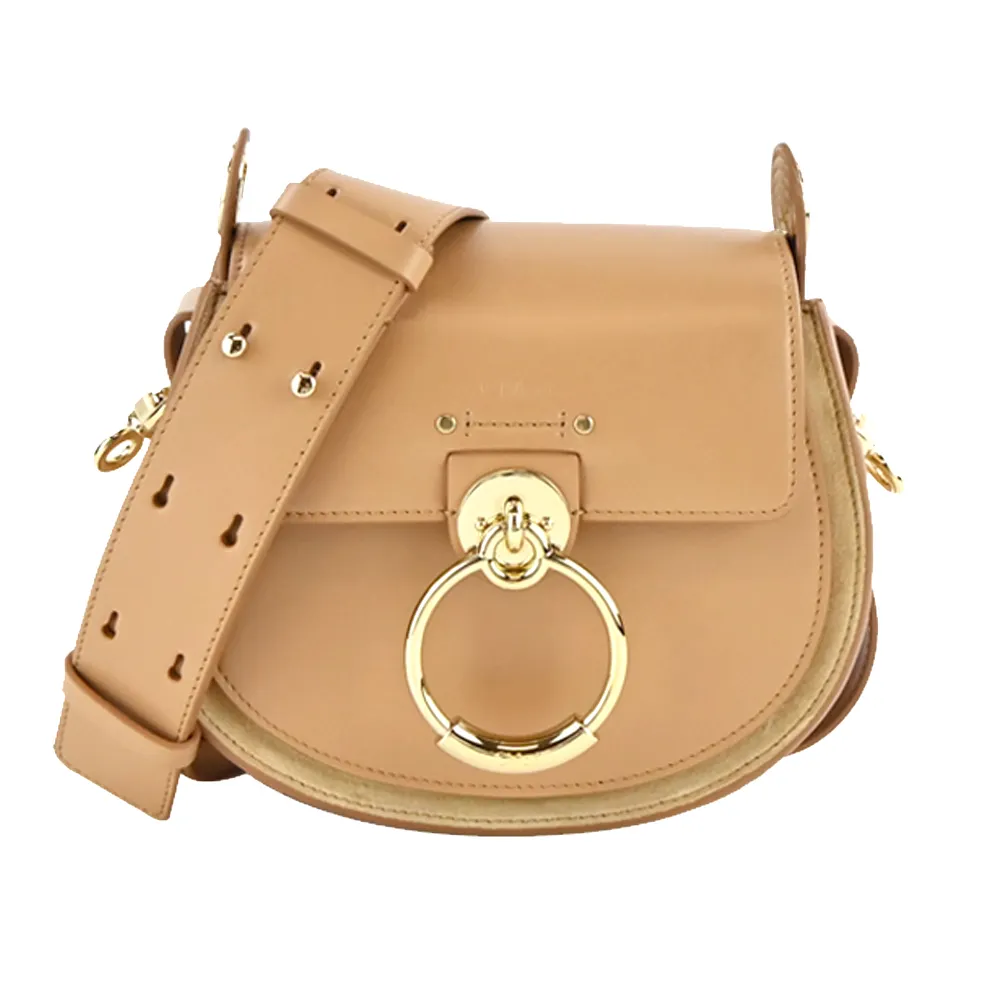 Chloe Tess 小款光滑小牛皮兩用包黑色 歷史價格詳細信息