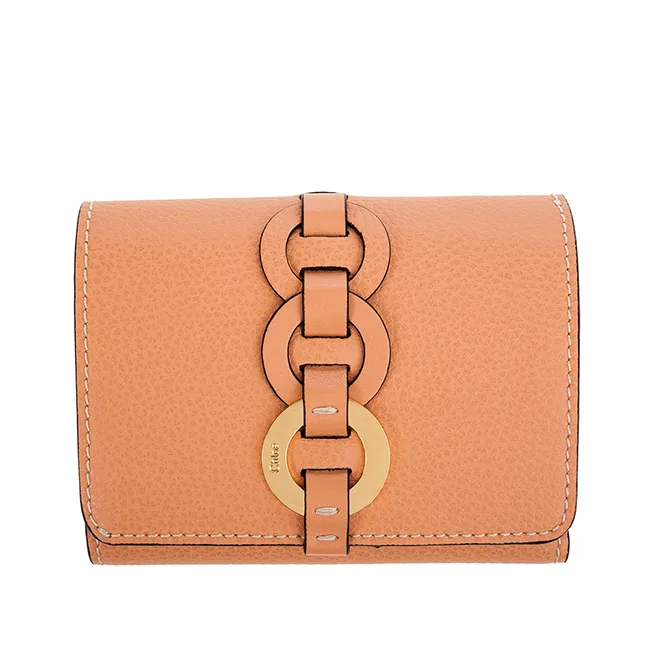 Chloe 小款粒面小牛皮鈴鼓包  玫瑰木/豆沙粉 2023秋冬 歷史價格詳細信息