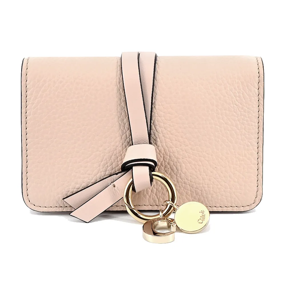 Chloe ALPHABET C LOGO 小牛皮卡片/零錢包(黑色) 歷史價格詳細信息