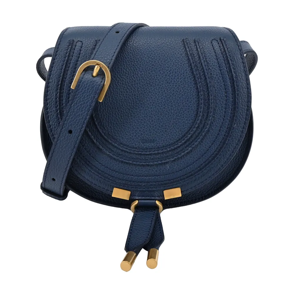 Chloe Marcie粒面小牛皮小號手提/肩背包(黑色) 歷史價格詳細信息