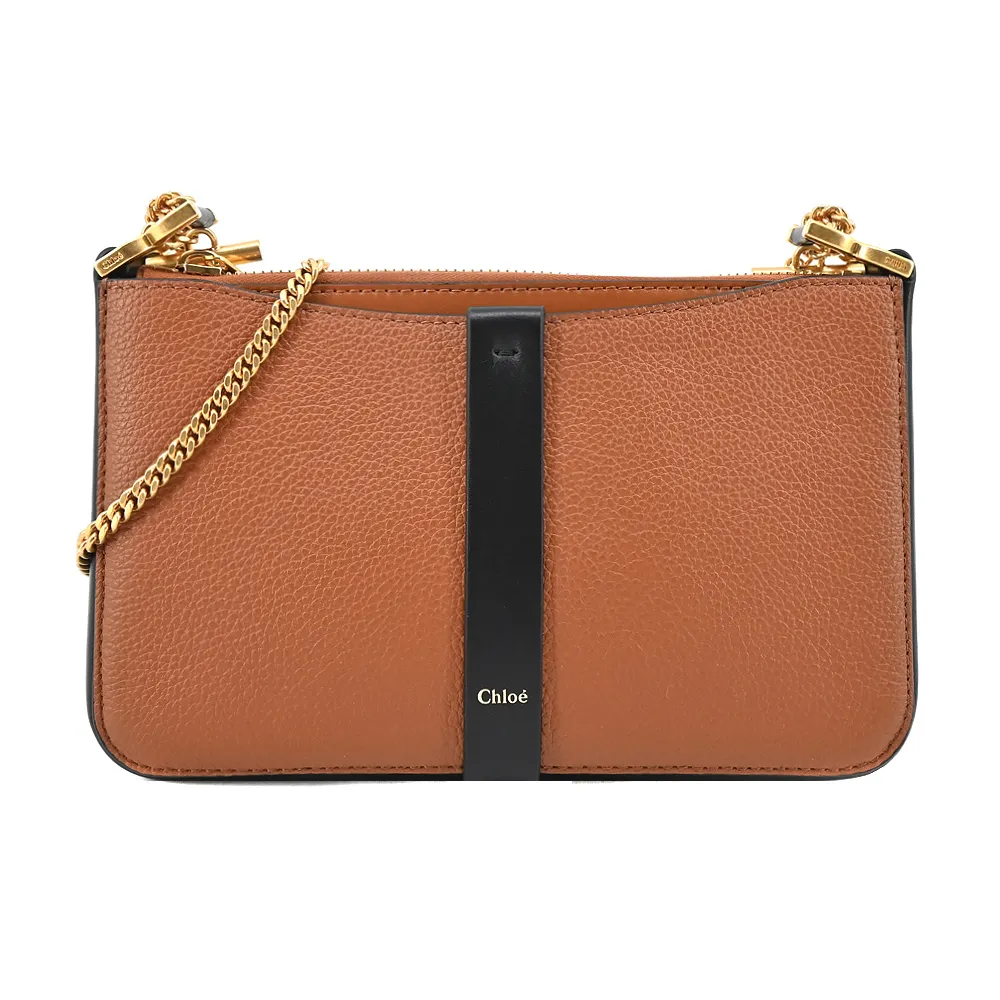 CHLOE 經典Marcie 拼接車縫線造型小牛皮拉鍊長夾 (奶茶色) 歷史價格詳細信息