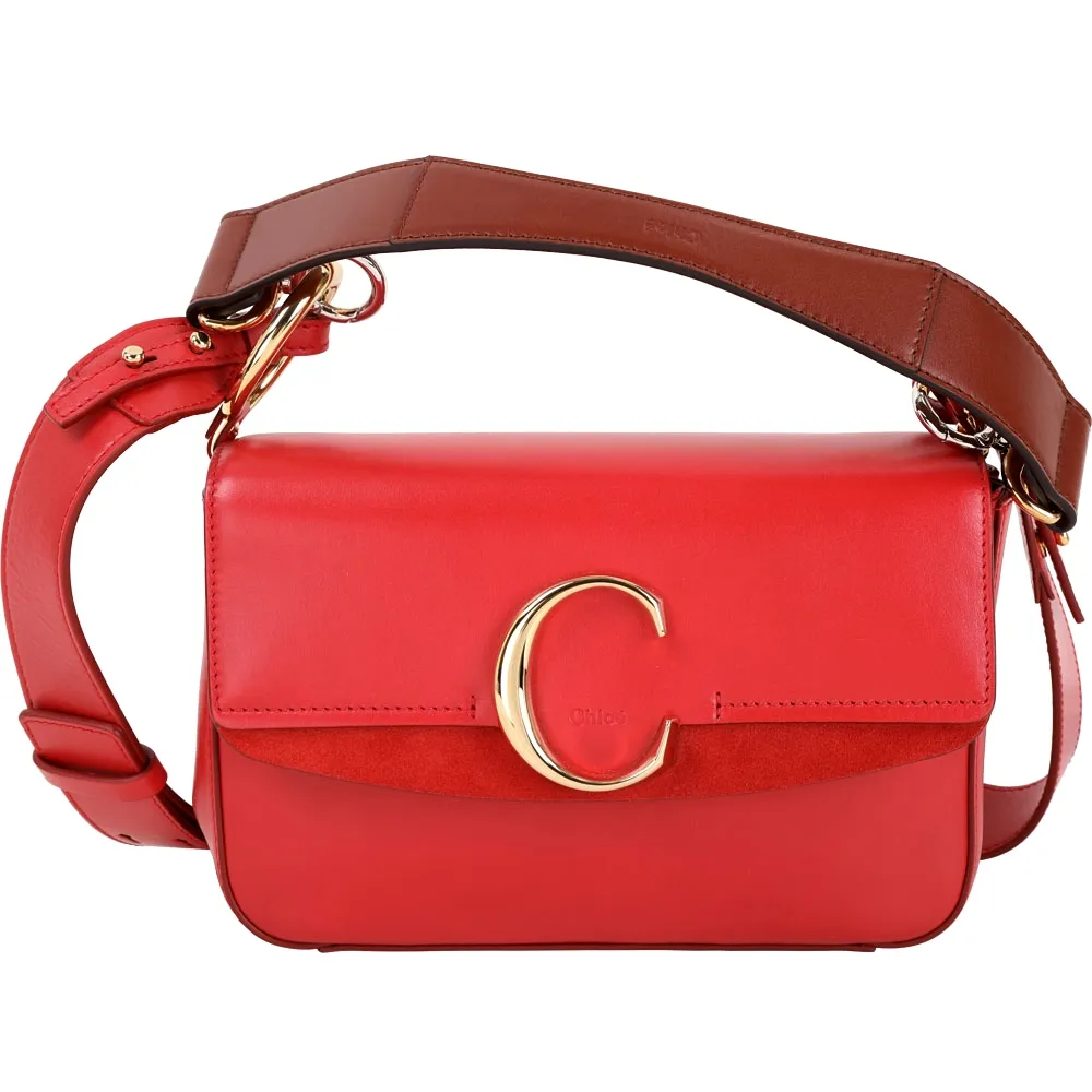 Chloe C Bag 金釦小牛皮三折扣式零錢袋短夾(黑) 廠商直送 現貨 歷史價格詳細信息