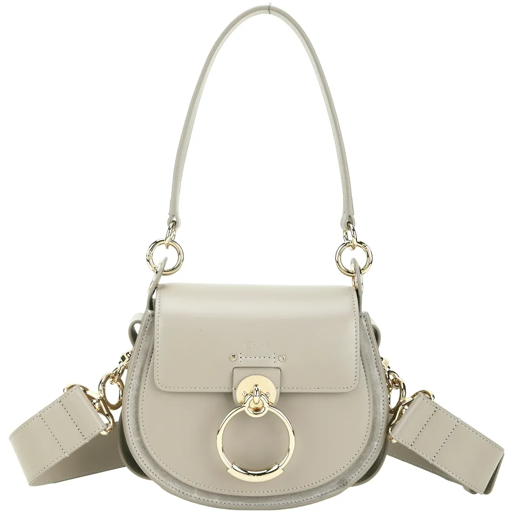 Chloe Tess 小款光滑小牛皮兩用包黑色 歷史價格詳細信息