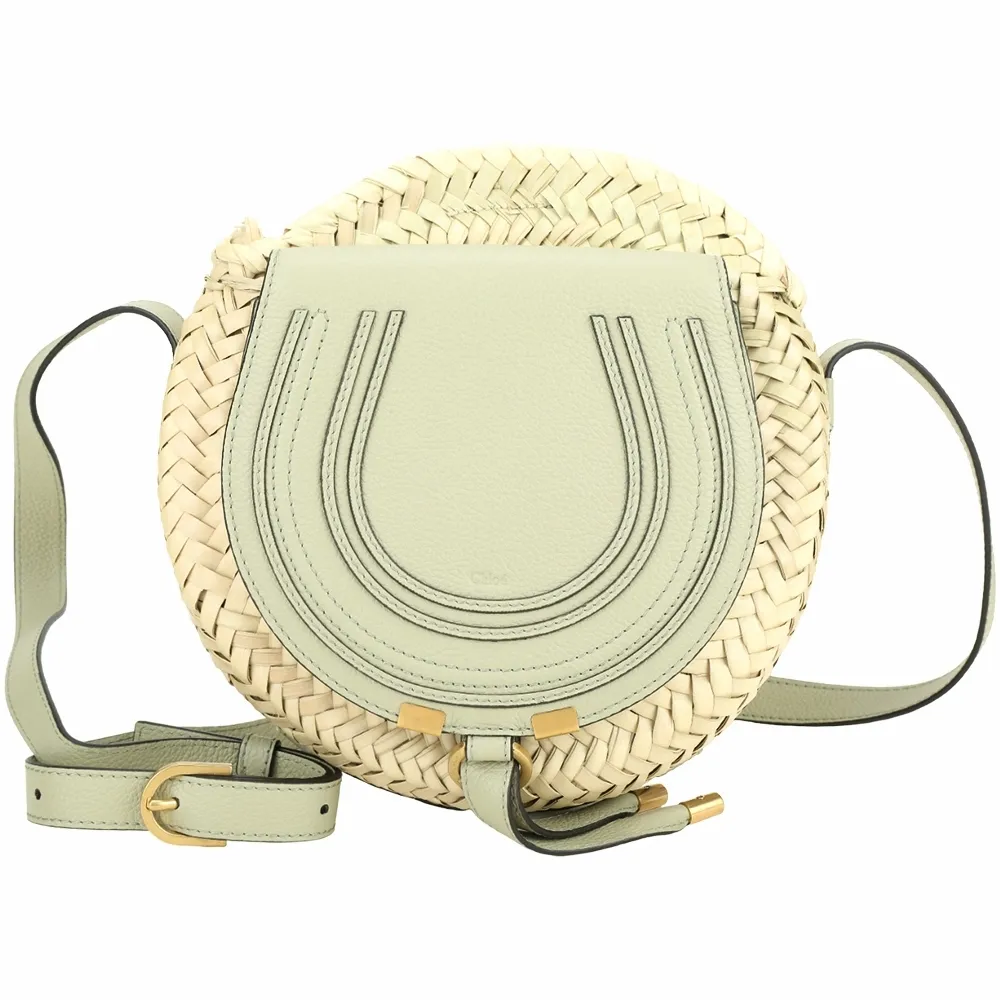 CHLOE Marcie 小牛皮拼接羊皮內裡釦式長夾(羊絨灰) 歷史價格詳細信息