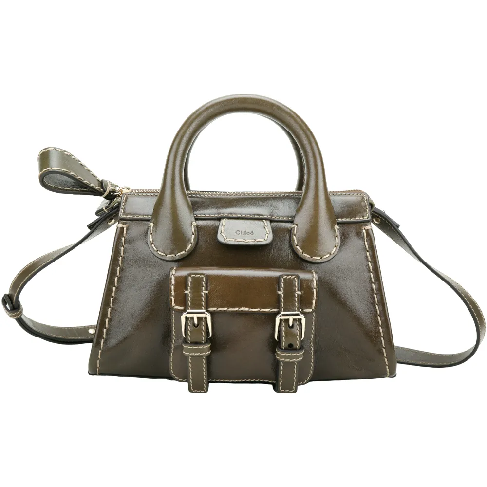 CHLOE Edith 水牛皮手提/肩背托特包(灰色) 歷史價格詳細信息