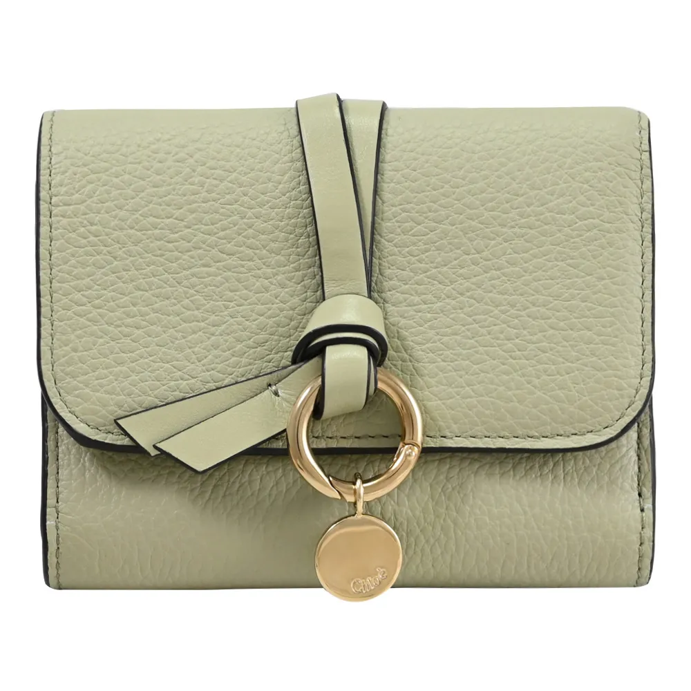 Chloe ALPHABET 燙金 LOGO 小牛皮拉鍊短夾(黑色) 歷史價格詳細信息