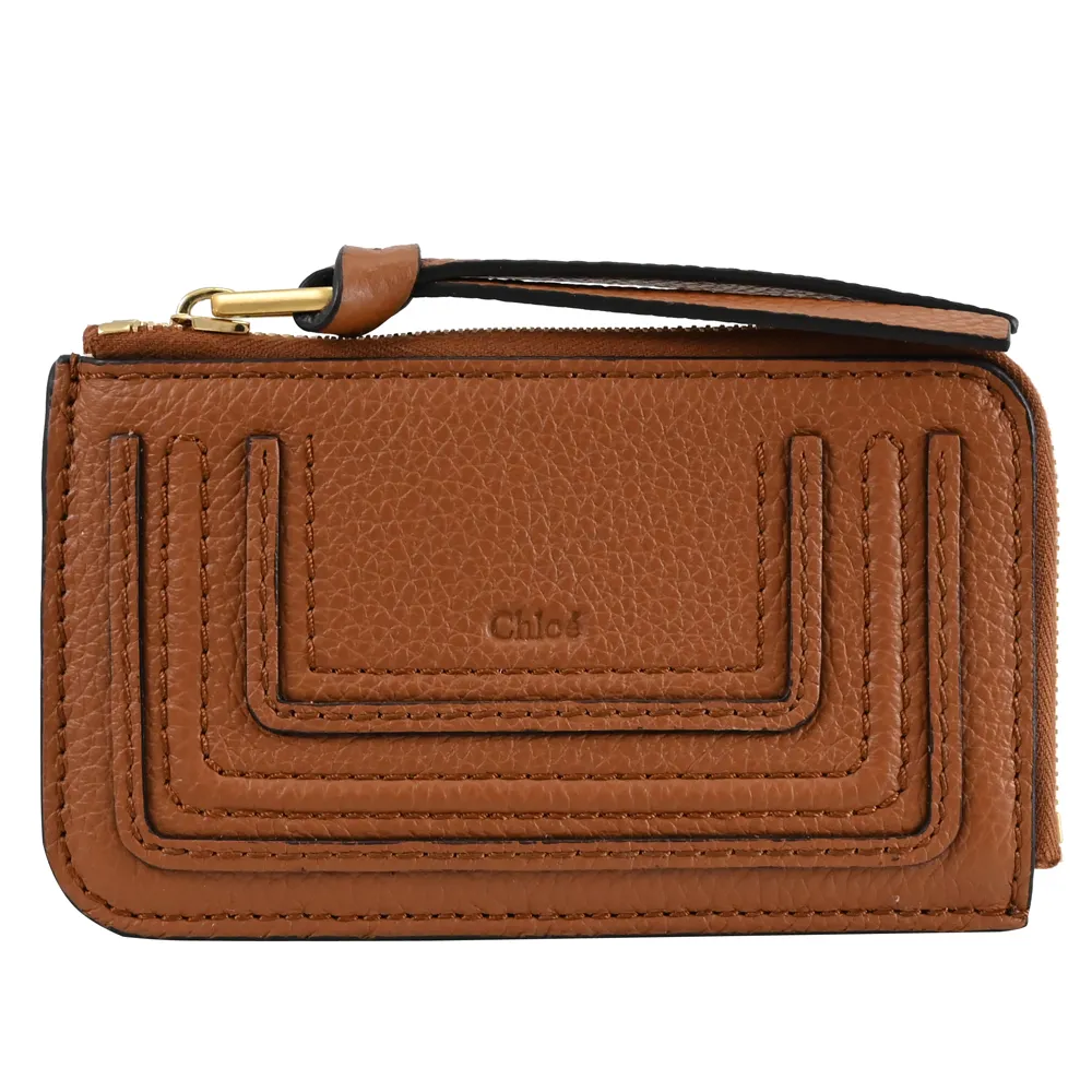 CHLOE Marcie小牛皮雙折短夾(灰色) 歷史價格詳細信息