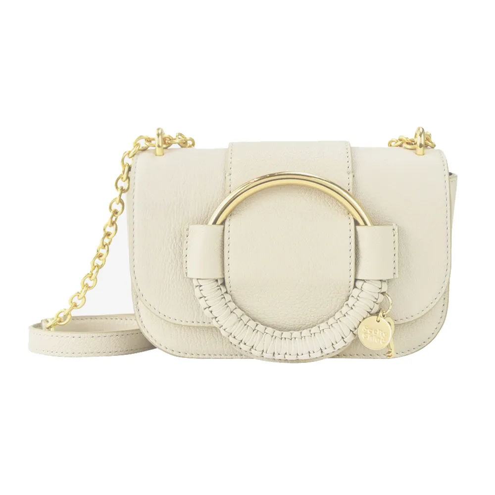 SEE BY CHLOE HANA 山羊皮鏈帶手提包(灰色) 歷史價格詳細信息