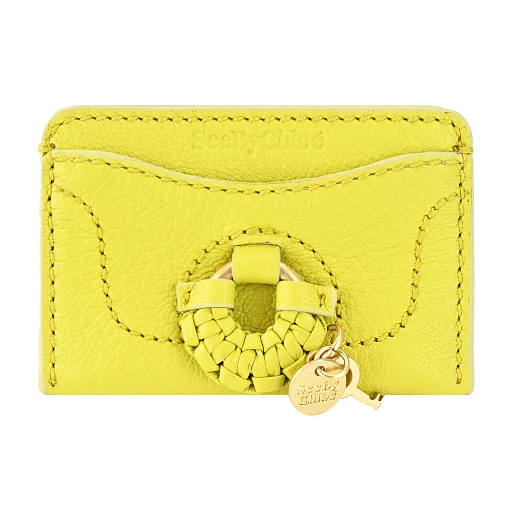 SEE BY CHLOE HANA系列山羊皮卡片夾(黑色) 歷史價格詳細信息