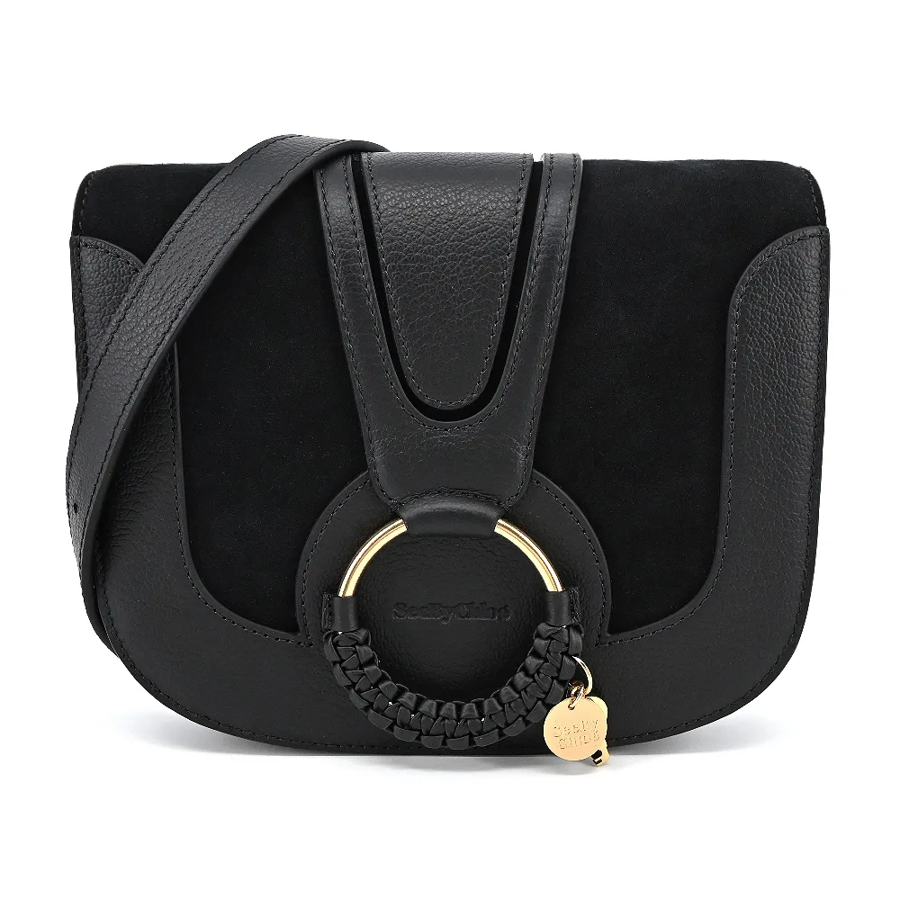 SEE BY CHLOE Hana麂皮馬鞍斜背包(棕色) 歷史價格詳細信息