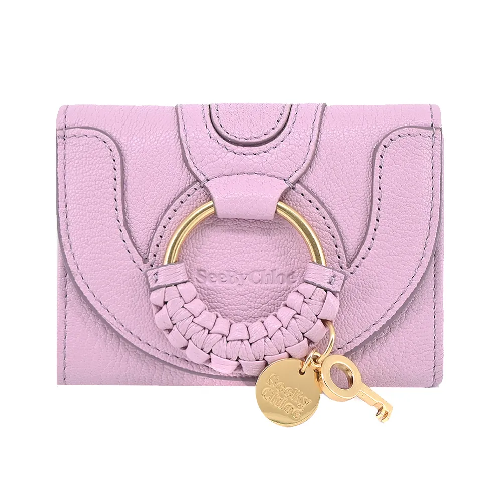 SEE BY CHLOE HANA系列山羊皮翻蓋短夾(米白) 歷史價格詳細信息