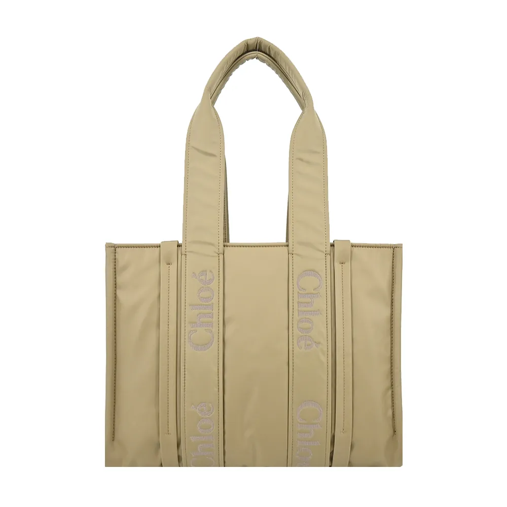 Chloe Woody tote bag 新款尼龍托特包(小號/粉色) 歷史價格詳細信息