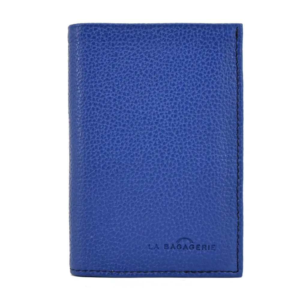 LA BAGAGERIE Alexandre系列粒面牛皮多卡層零錢袋翻蓋直式短夾(黑) 歷史價格詳細信息