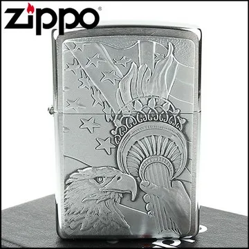 【ZIPPO】美系~Eagle Shield-老鷹盾牌立體圖案貼飾打火機 歷史價格詳細信息