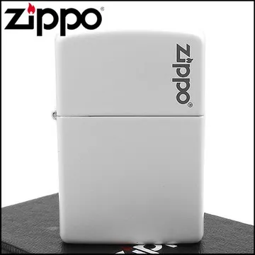 Zippo White Matte Color Image  防風打火機 歷史價格詳細信息