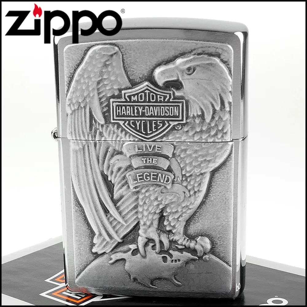ZIPPO 哈雷老鷹防風打火機 美國設計 29499 歷史價格詳細信息