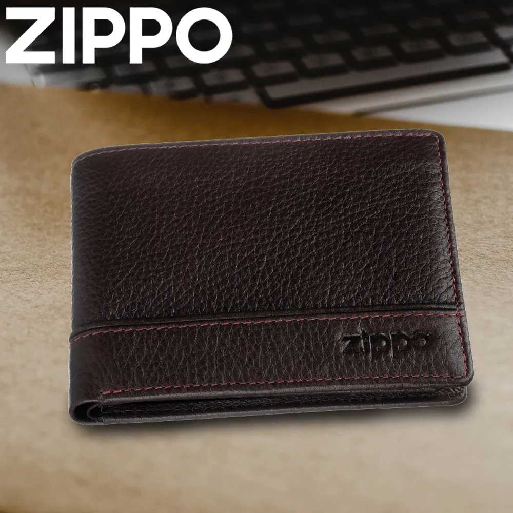 ZIPPO 牛皮零錢包(咖啡色/棕色) 皮件皮夾 錢包 男士錢包 男生零錢包 牛皮零錢包 2005414 2005413 歷史價格詳細信息