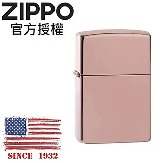 ZIPPO 玫瑰金色防風打火機 經典素面 49190ZL 歷史價格詳細信息