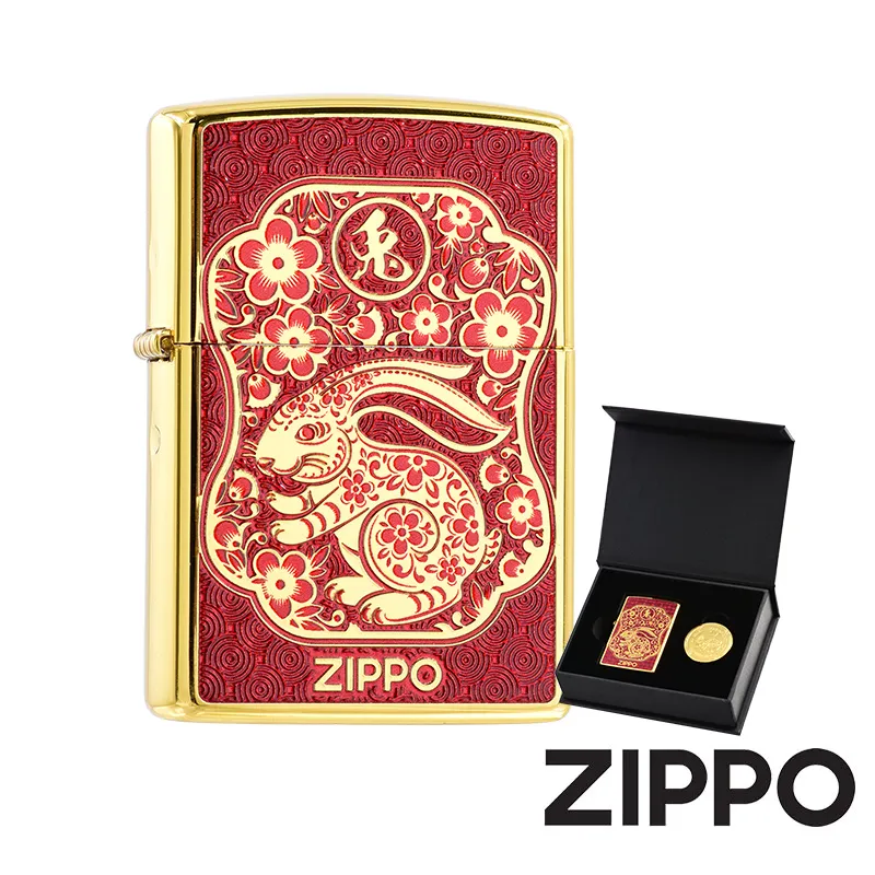 ZIPPO 兔年紀念款防風打火機 48282 美國設計 官方正版 現貨 限量 禮物送禮 客製化 終身保固 48282 歷史價格詳細信息