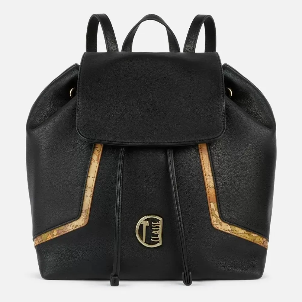 【Alviero Martini 義大利地圖包】地圖元素 簡約素面側背包-咖啡色 歷史價格詳細信息