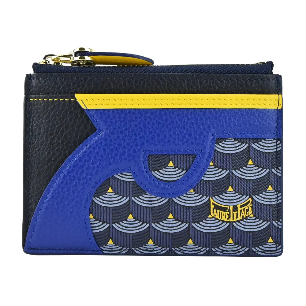 Faure Le Page Gangsta 撞色手槍造型7卡拉鍊零錢包--灰 歷史價格詳細信息