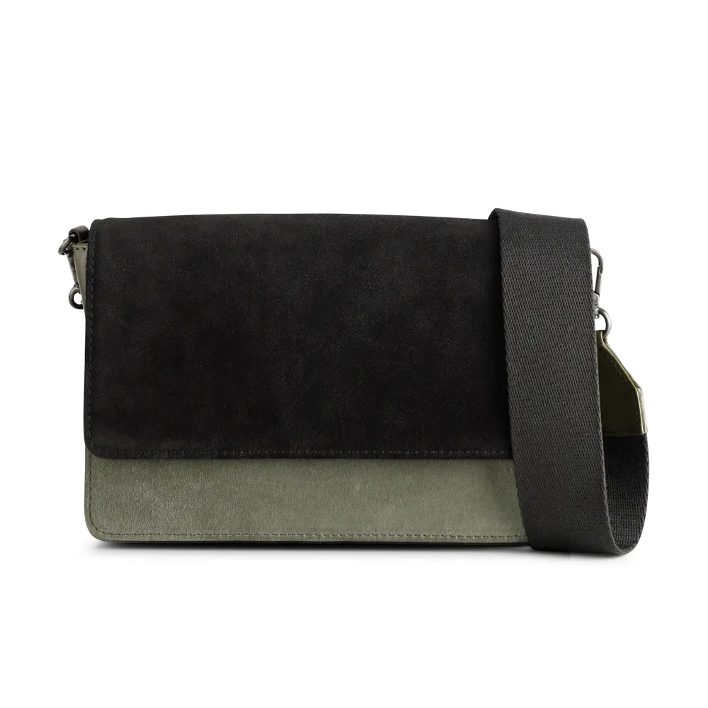 MARKBERG Luca 丹麥手工牛皮率性盧卡繩結肩揹包 斜背包 側肩包 (極簡黑) 歷史價格詳細信息