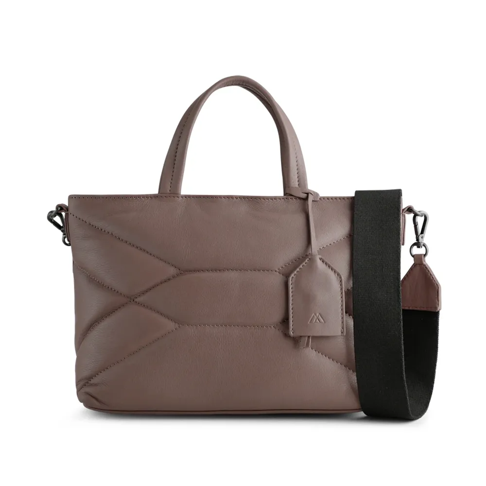 MARKBERG Luca 丹麥手工牛皮率性盧卡繩結肩揹包 斜背包 側肩包 (極簡黑) 歷史價格詳細信息