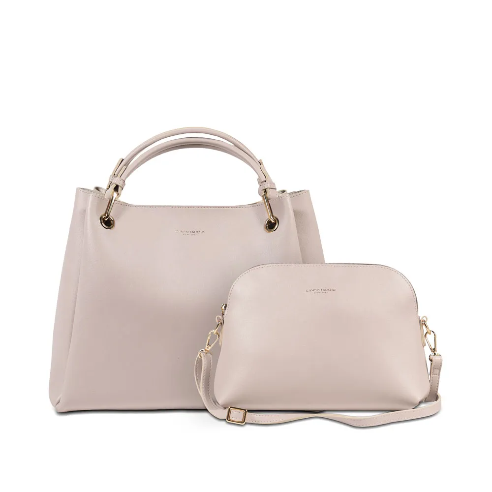 【CAMPO MARZIO】彩虹系列花朵內襯 手提肩背吊飾小托特包-藍色 歷史價格詳細信息