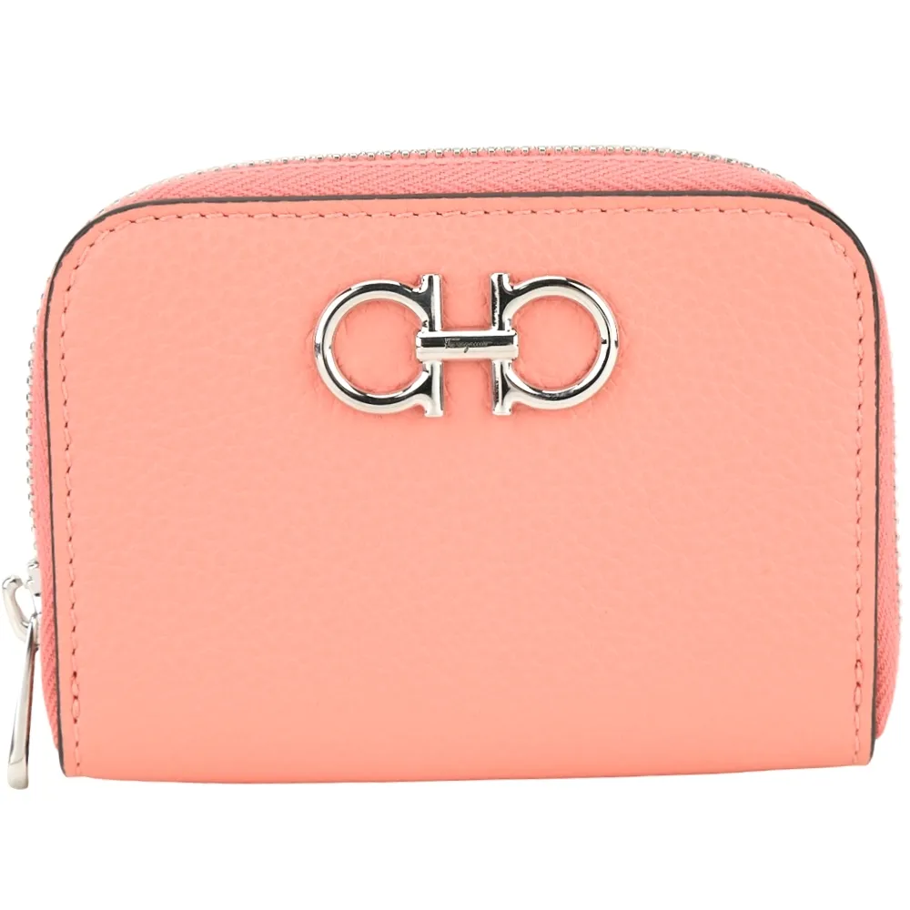 Salvatore Ferragamo Gancini AirPod 馬蹄飾防刮牛皮耳機套/鑰匙圈(黑色) 歷史價格詳細信息