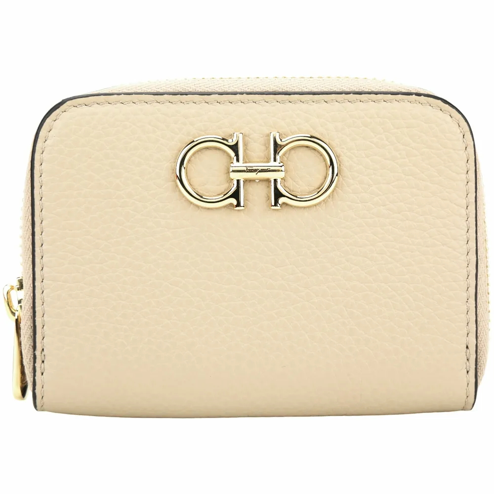 Salvatore Ferragamo Gancini AirPod 馬蹄飾防刮牛皮耳機套/鑰匙圈(黑色) 歷史價格詳細信息