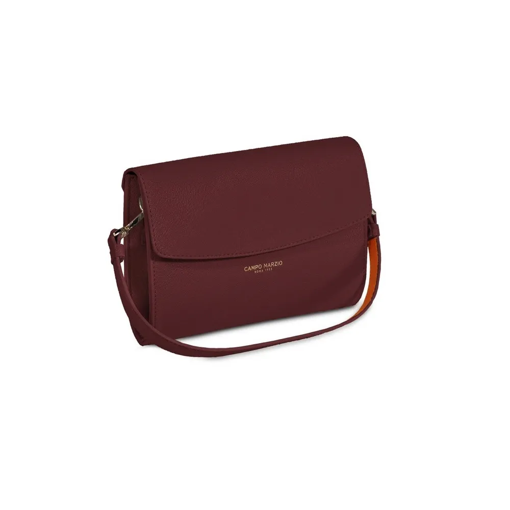 【CAMPO MARZIO】輕甜繽紛撞色 釦式6卡鑰匙環證件包-酒紅色 歷史價格詳細信息