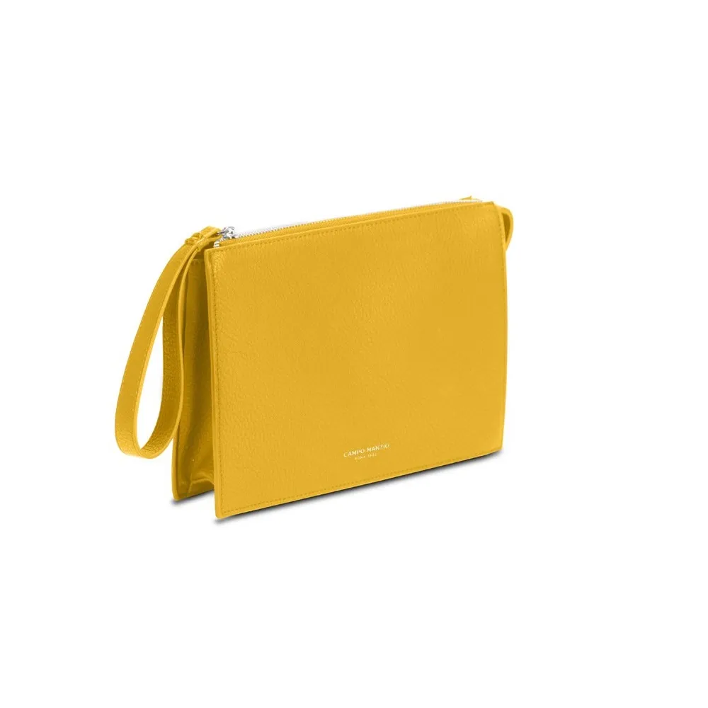 黃色手拿化妝包女便攜高顏值大容量ins高級感旅行洗漱品收納袋小 歷史價格詳細信息